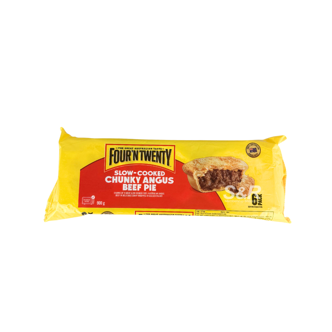 Four'n Twenty Slow-Cooked Chunky Angus Beef Pies 480g